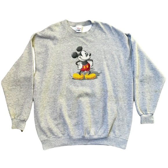Vintage Oversized Graphic Mickey Sweatshirt